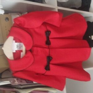 Red dress and jacket